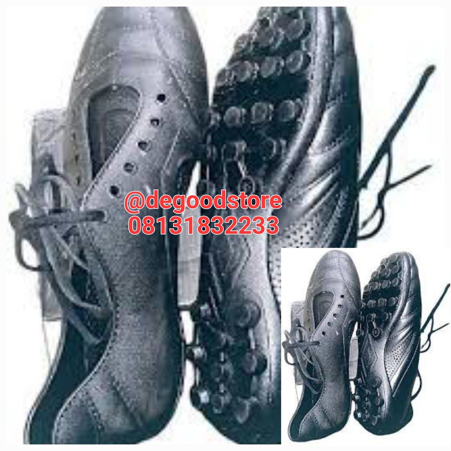 Rubber soccer boot