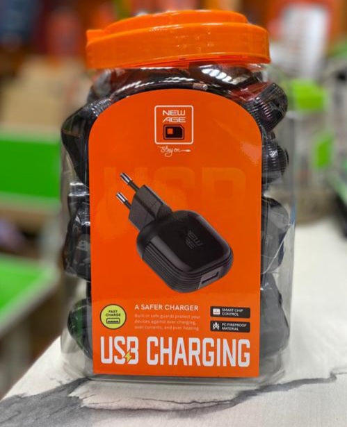 Newage usb adaptor head 1port 2pin