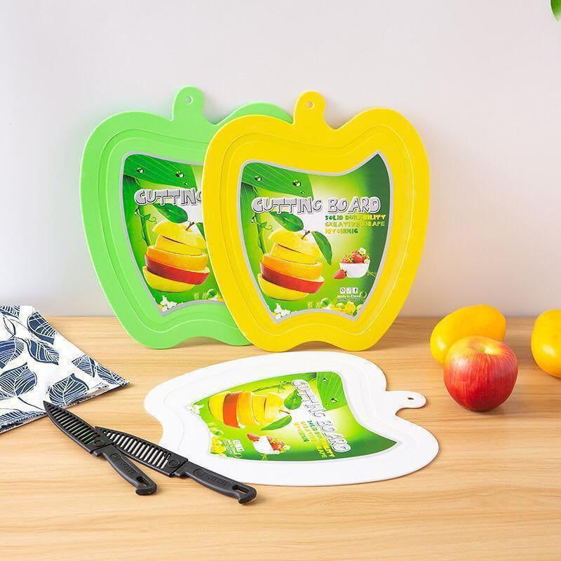 Plastic Chopping board with knife