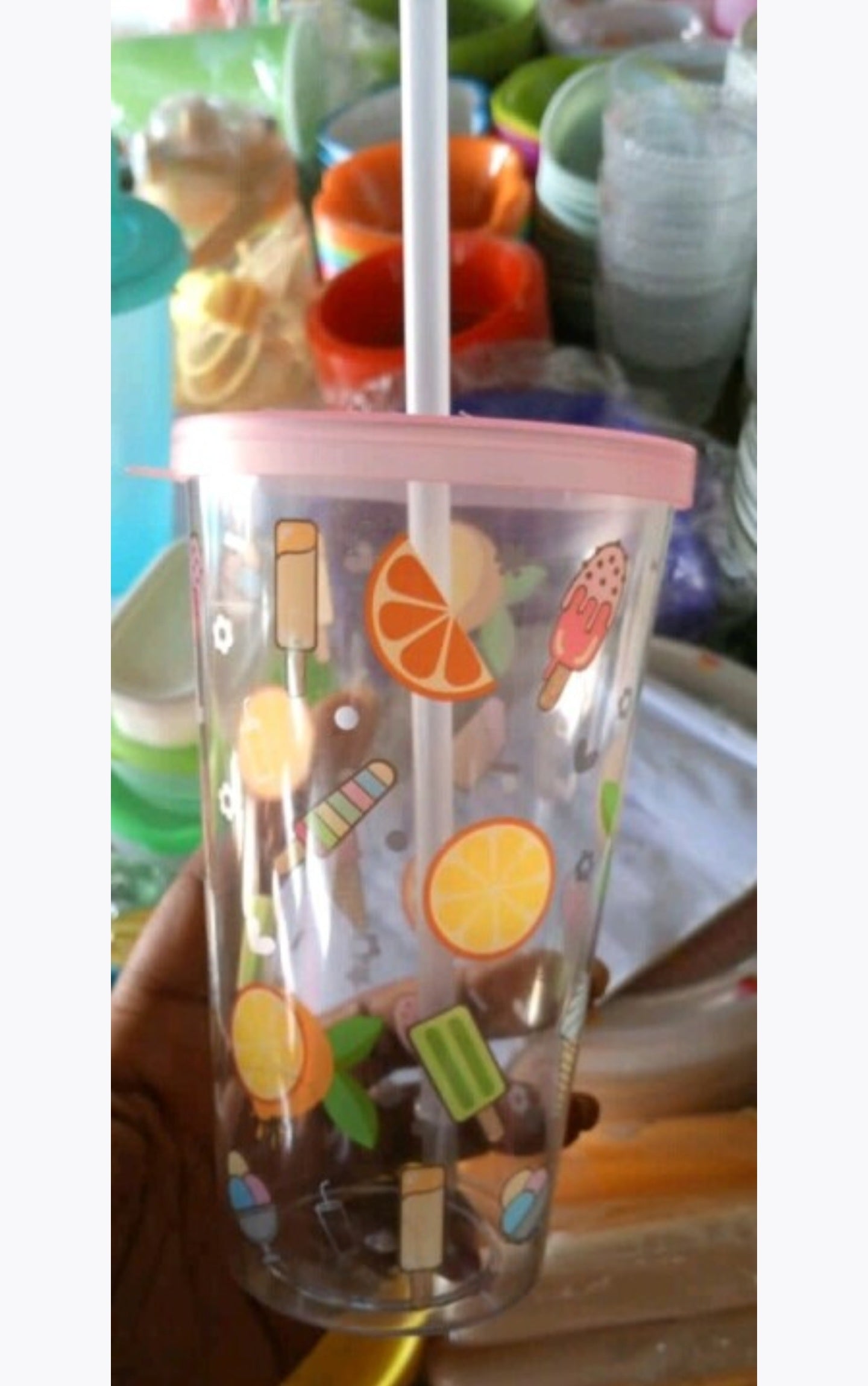 Smoothie cup plastic