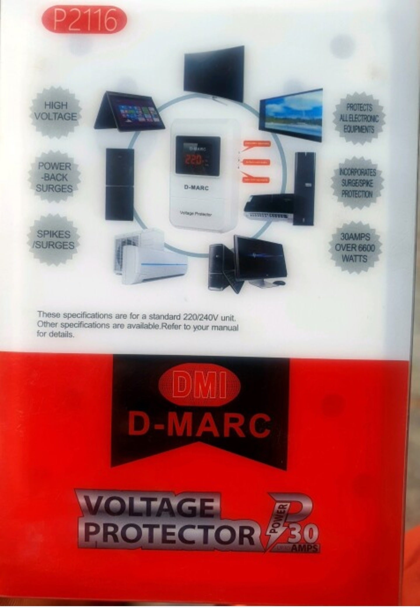 Dmarc 30A surge protectors