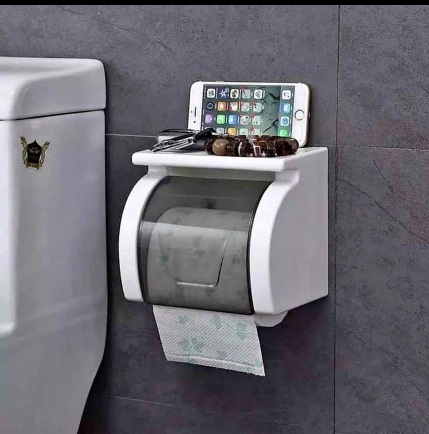 Toilet roll holder