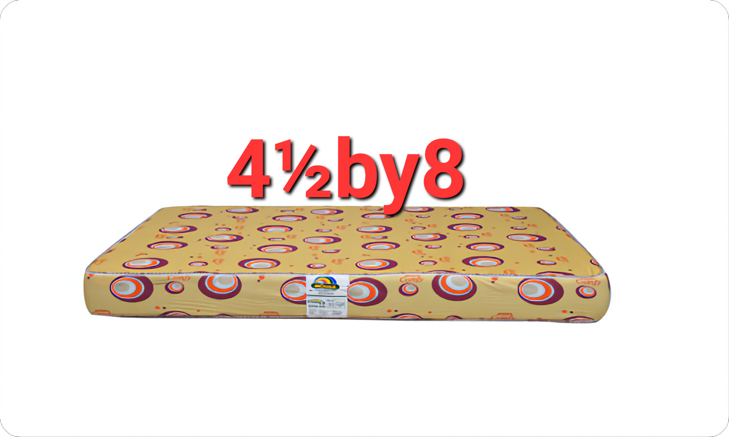 4½by6by8 comfy Mouka Mattress