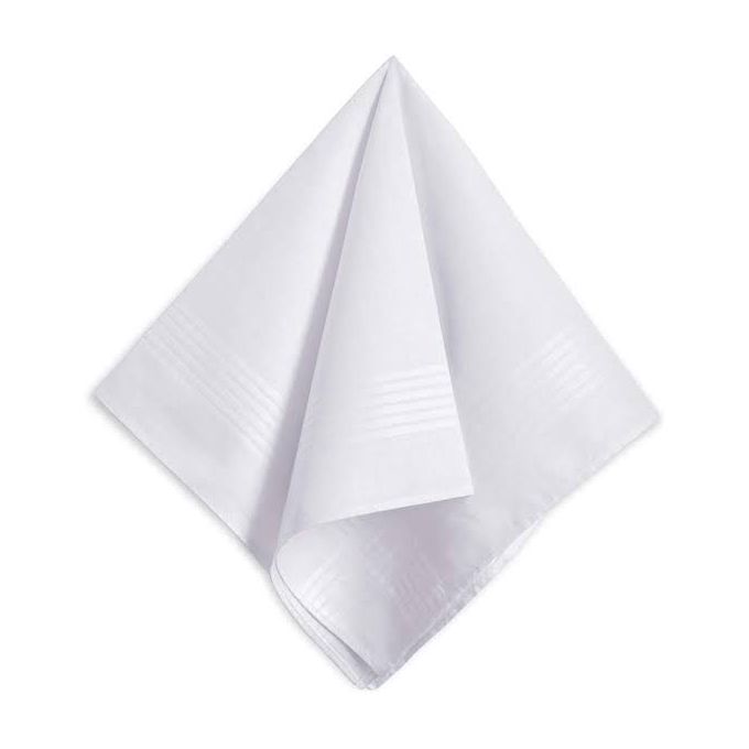 White handkerchief