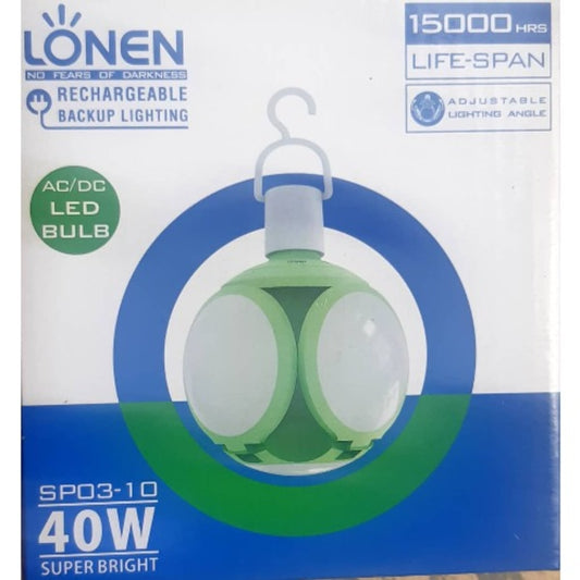 Lonen rechargeable bulb 40W