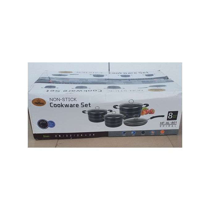 Non stick pot 4set