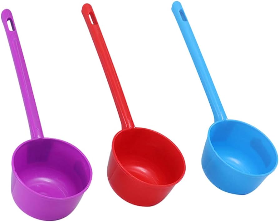 Laddle plastic spoon small