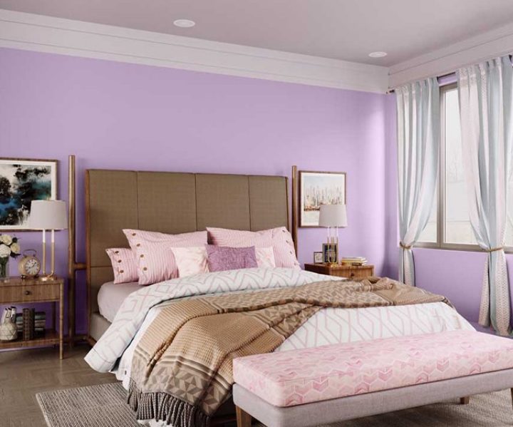 Lilac haze paint emulsion 4litres