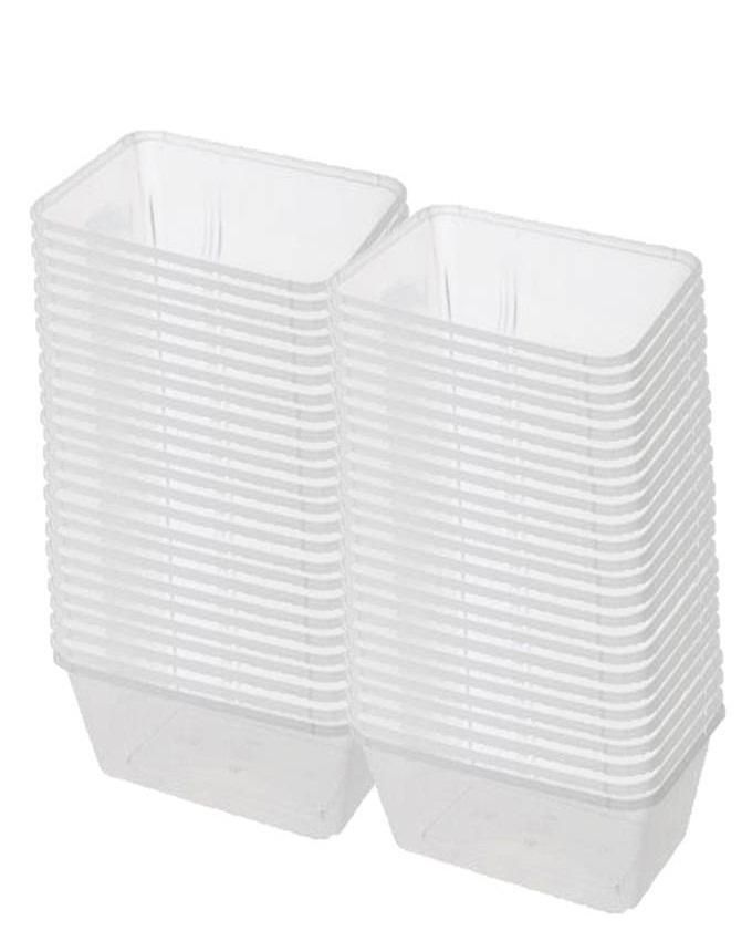 Disposable foam pack white