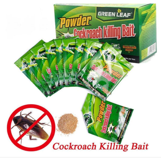 Green leaf powder cockroach killing bait