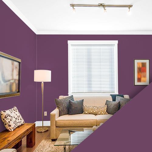 Purple emulsion Paint 4litres