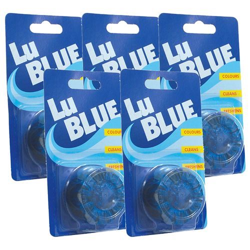 Lu blue toilet freshener
