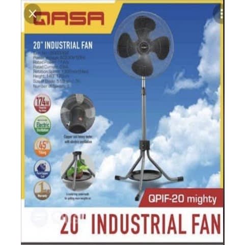 QASA industrial Fan 20" QPIF-20 mighty