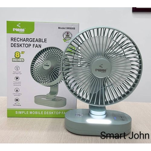 Iwin Rechargeable fan 8" IW-8008