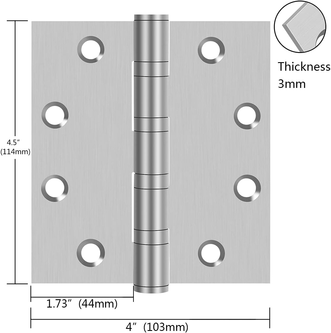 Hinges size 4