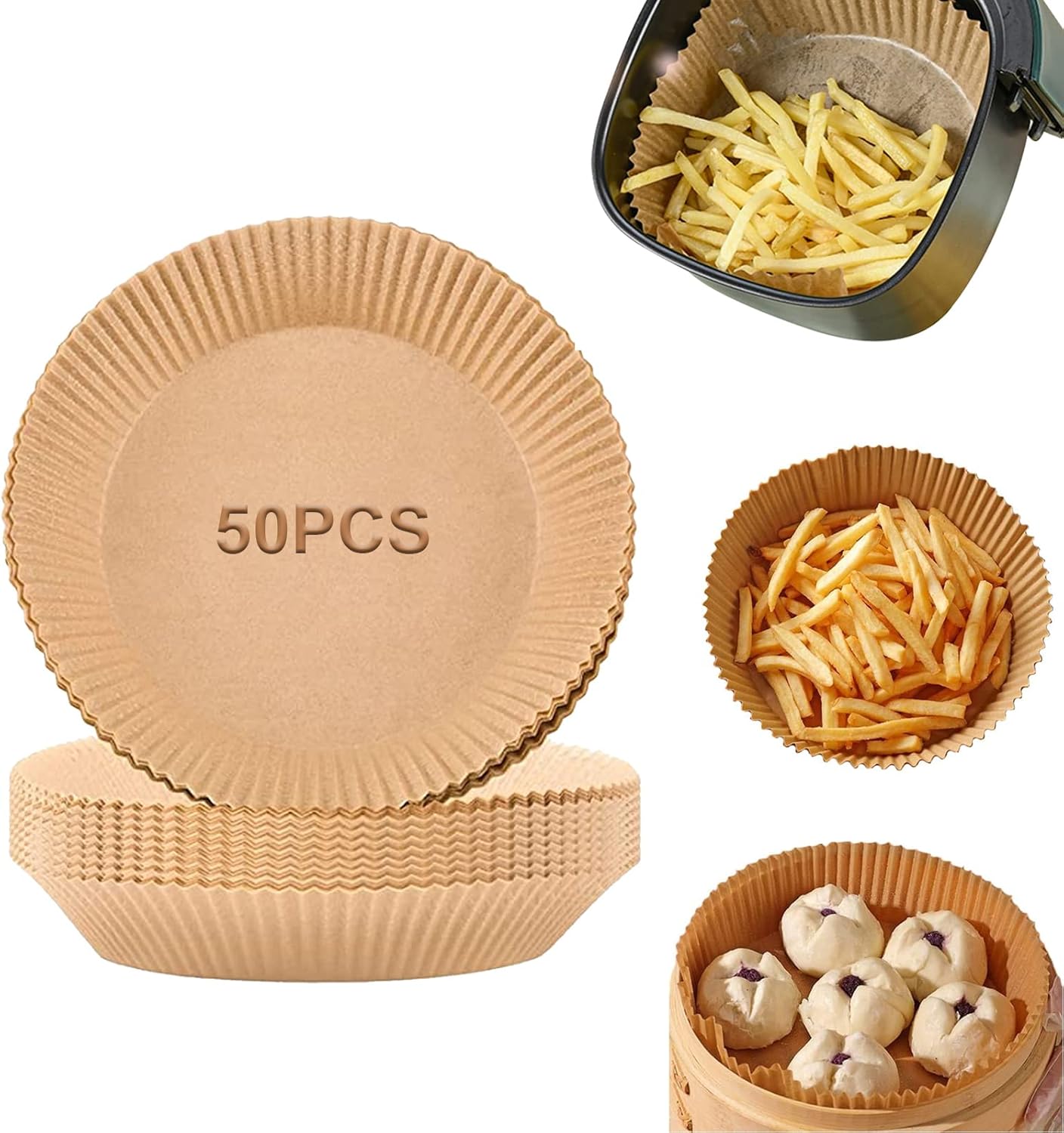Air fryer parchment paper by 50pcs