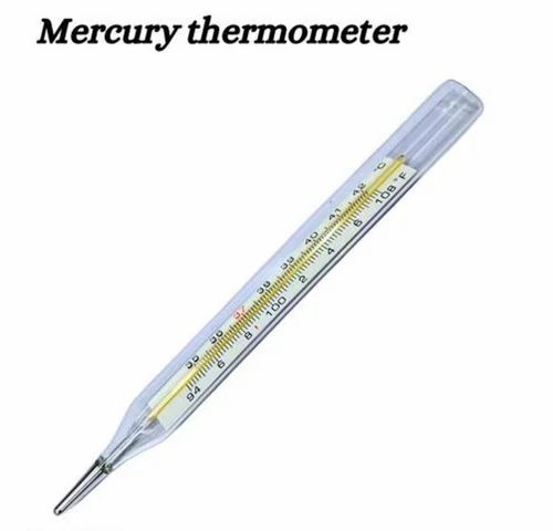 Clinical mercury thermometer