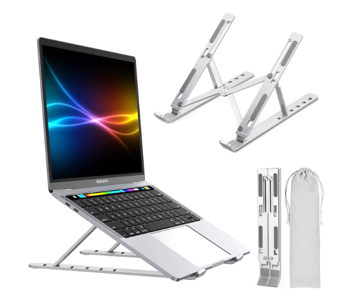 Foldable laptop stand