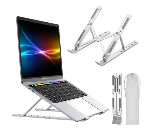 Foldable laptop stand