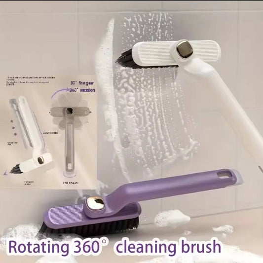 Multipurpose Bathroom Tile Floor Gap Cleaning Brush Rotating