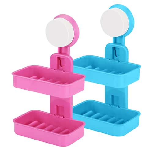 Double layer soap box