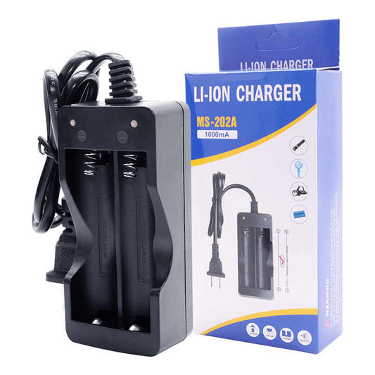 Lithium battery charger for 2slot