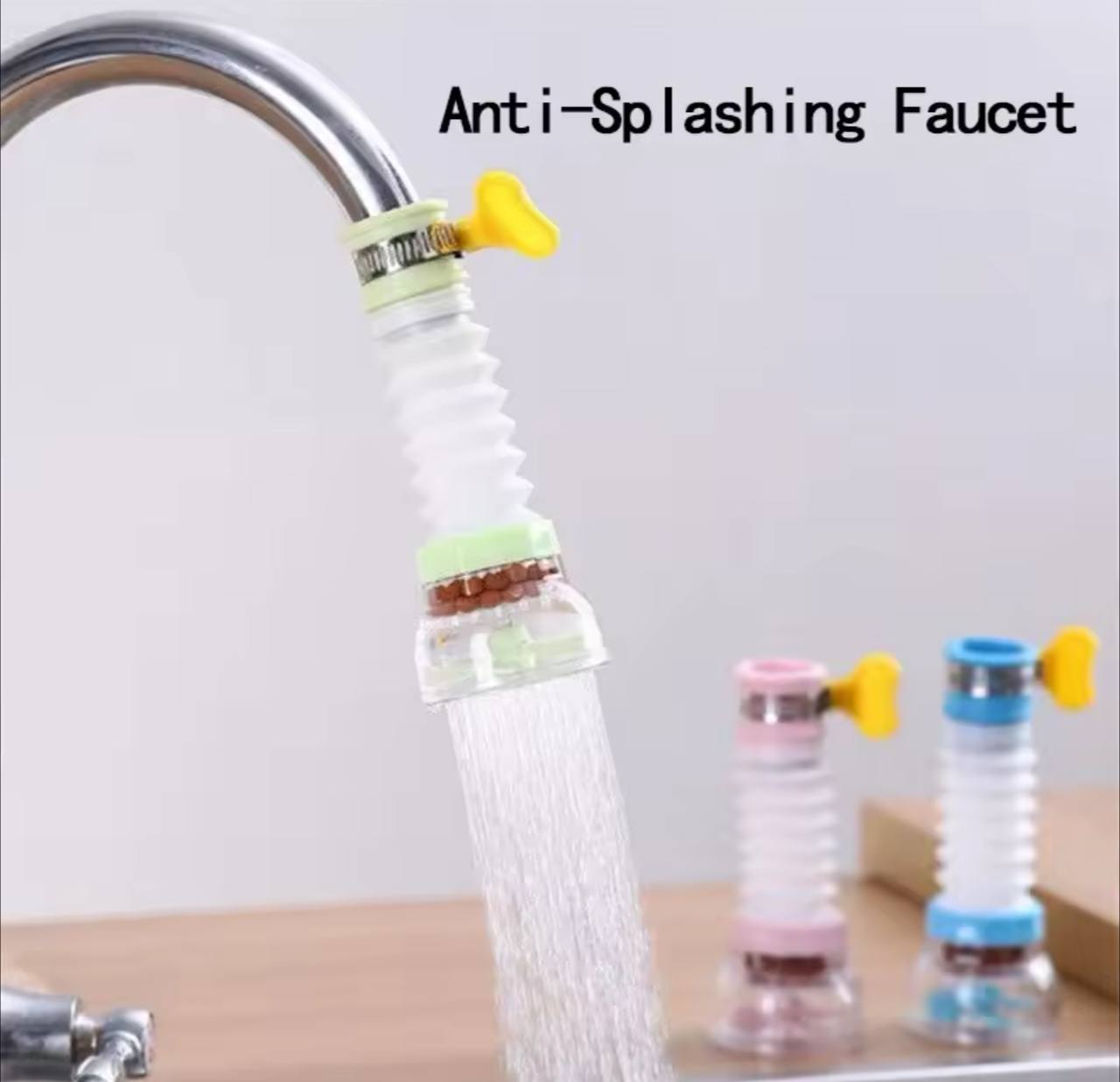 Kitchen anti-splashing faucet