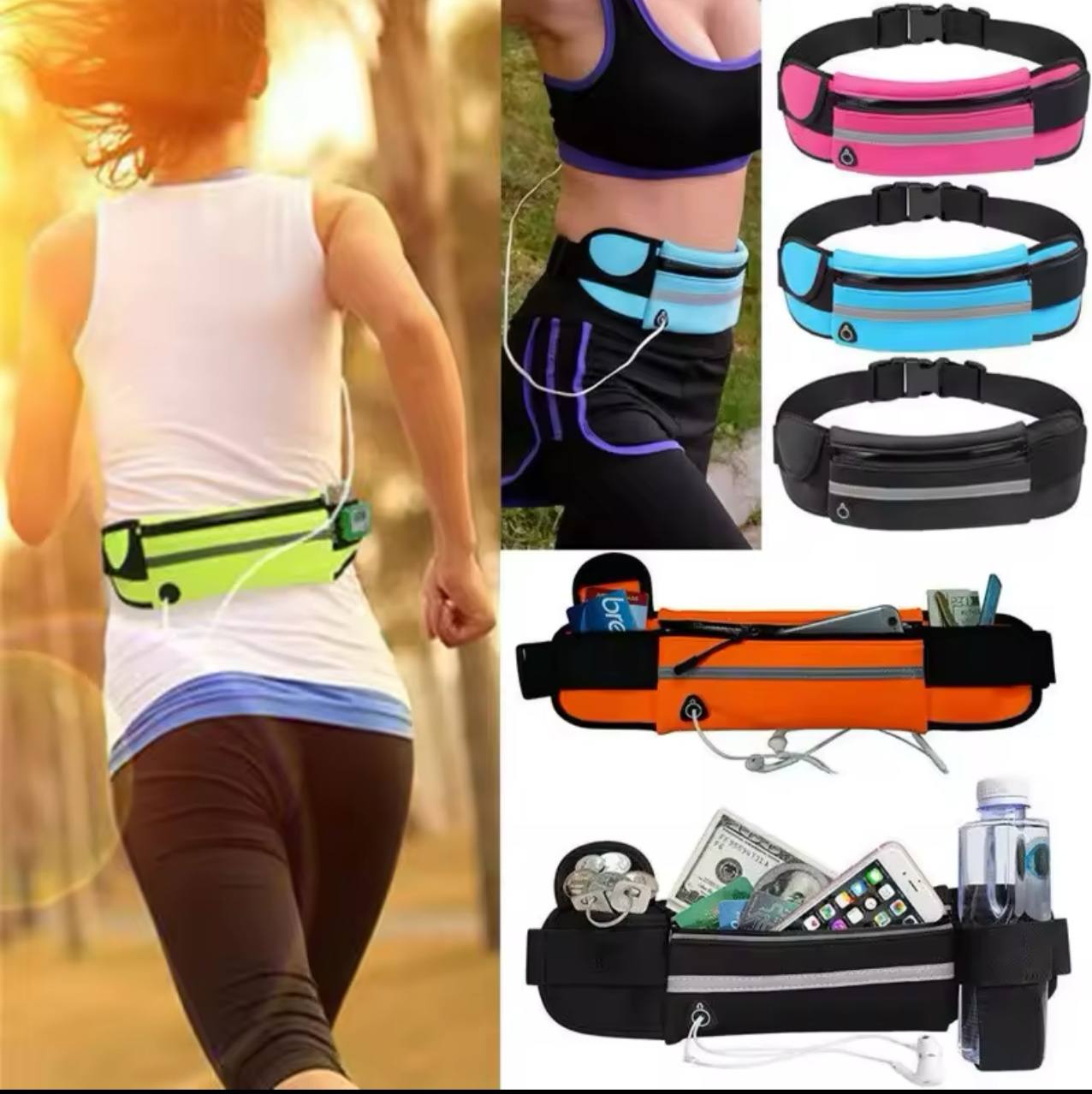 Waterproof Waist Bag with usb