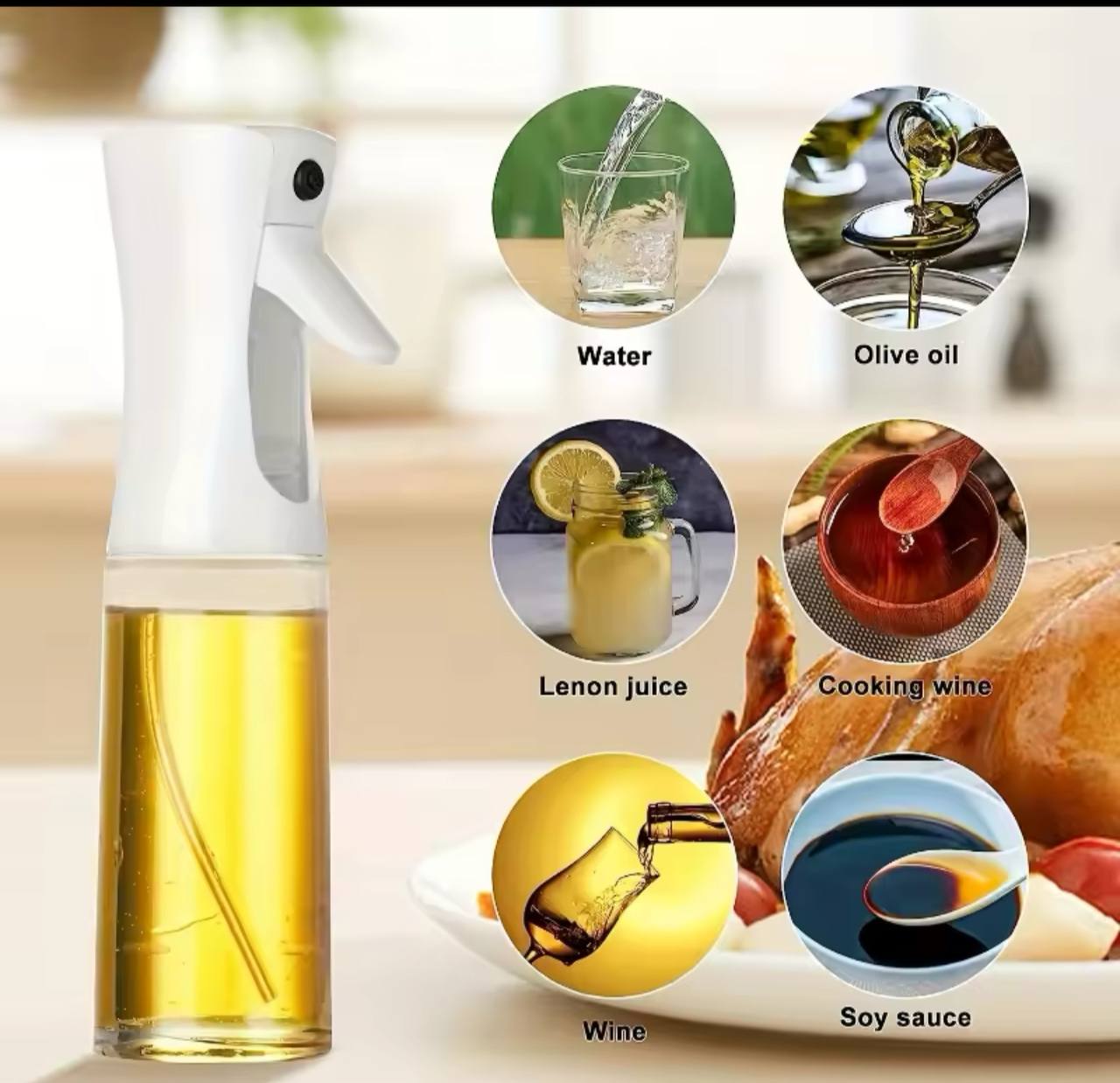 Barbecue Cooking oil bottle sprayer