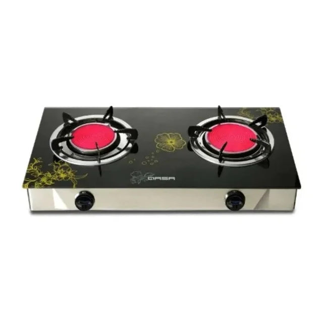 Qasa infrared 2face glass burner
