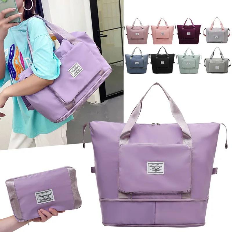 Foldable traveling bag
