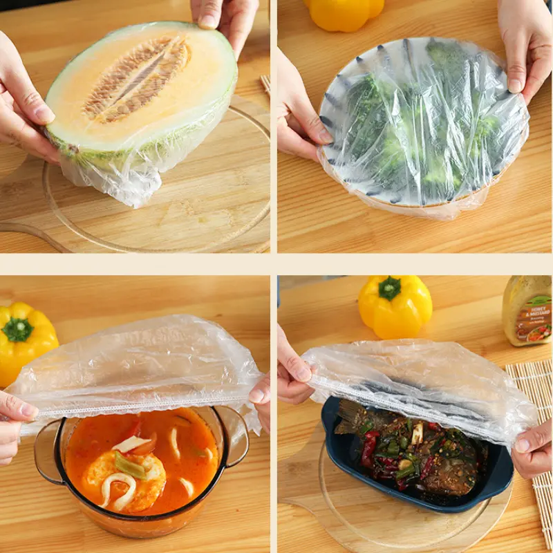 Disposable nylon food cover