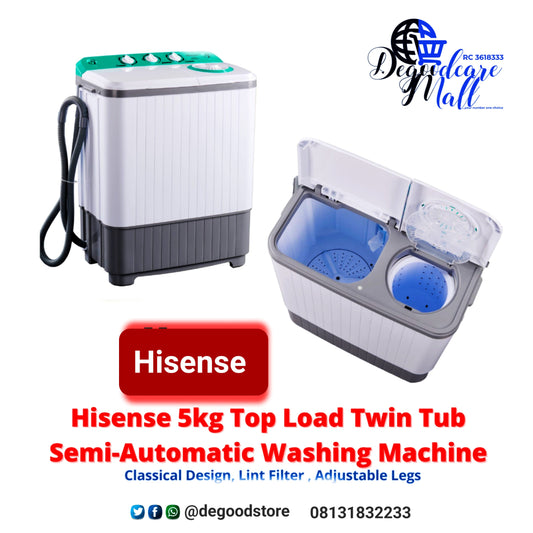 Hisense washing machine 5kg