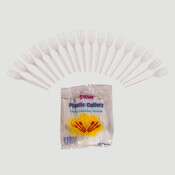 Disposable plastic fork