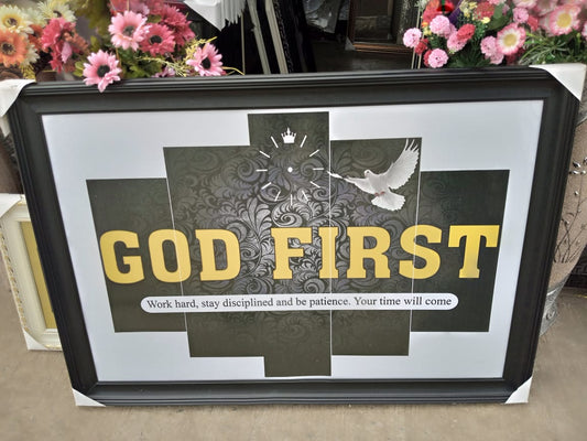 God first wall frame