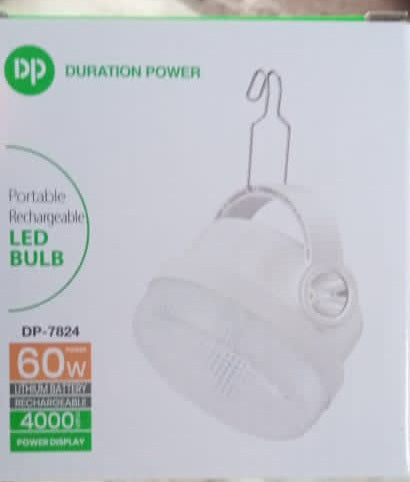 DP rechargeable bulb DP-7824 60W