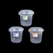 Transparent bucket 9litres
