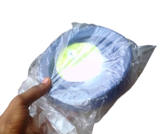 Small chops disposable plate big