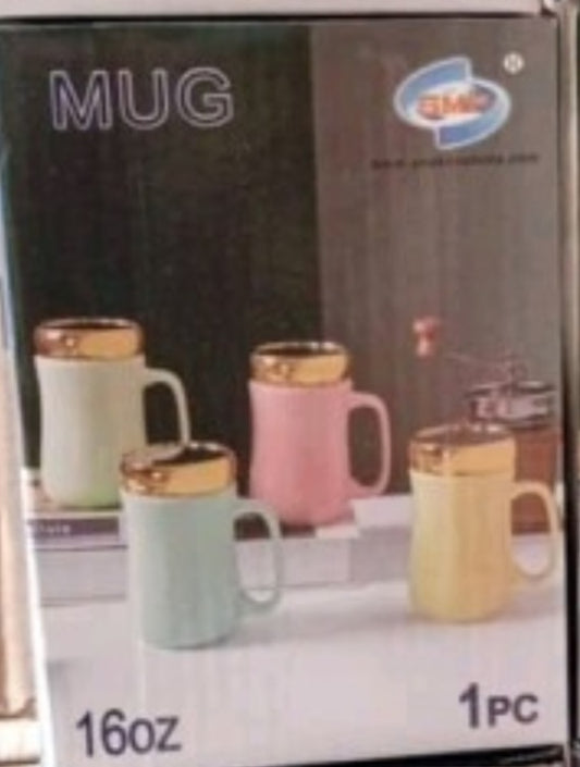 Mug with cover single