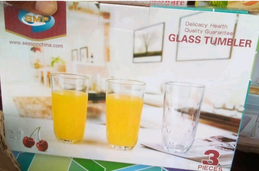 Smp glass cup Tumbler by3 long