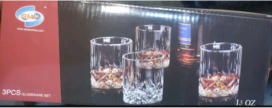 Smp Glass cup by3 shot