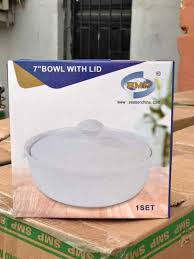 SMP 7" bowl with lid cover