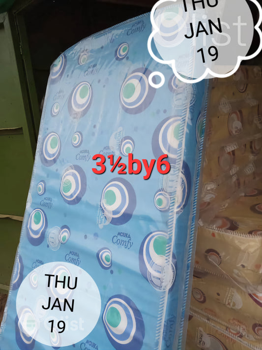 3½by6 Comfy Mouka Mattress
