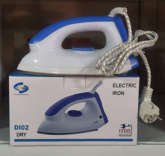 Pressing iron dry