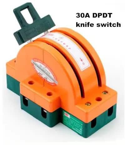 Knife switch 30A