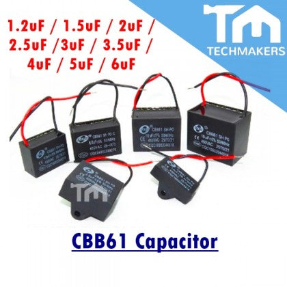 Fan capacitor