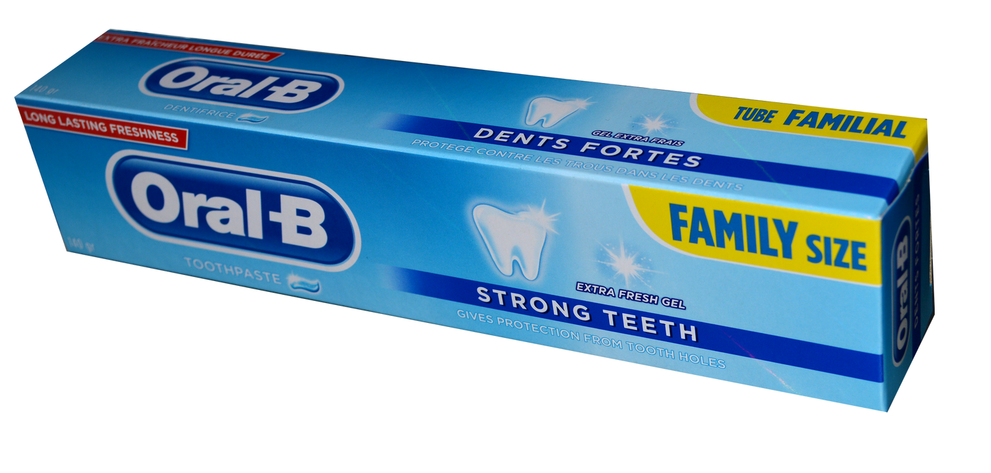 Oral B toothpaste Family size