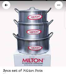 Milton pot 3set