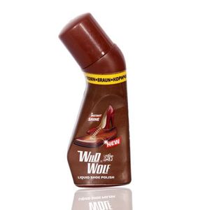 Liquid polish brown