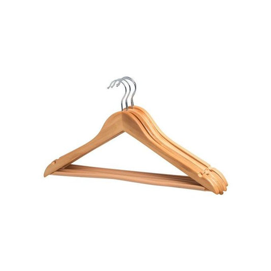 Wooden hanger for 1pieces
